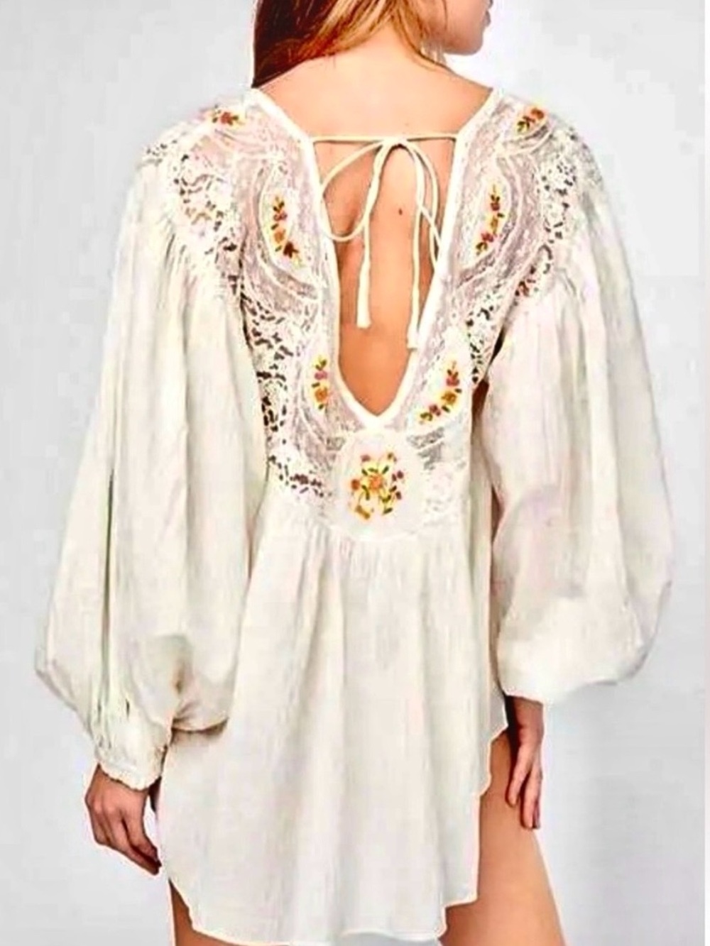 🌺🎉HP🎉🌺 NWT Free People Secret Garden Lace Blouse - Picture 4 of 14
